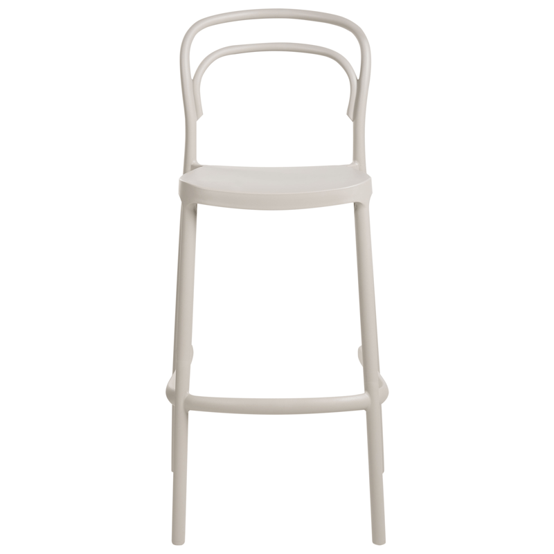 Barstol utendørs Porano - Beige - Møbler - Stoler - Barstol