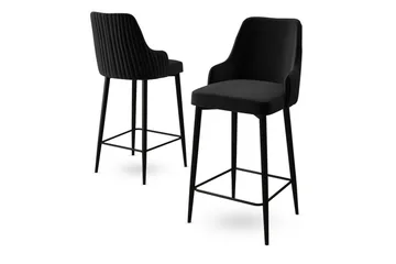 Barstol Ydra Svart - Svart - Møbler - Stoler - Barstol