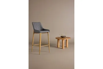 Barstol Plaza 2-pack Natur/Mørkgrå - Møbler - Stoler - Barstol