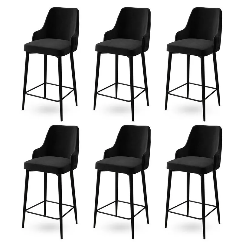 Bar Stool Set (6 Pieces) Hanah Home