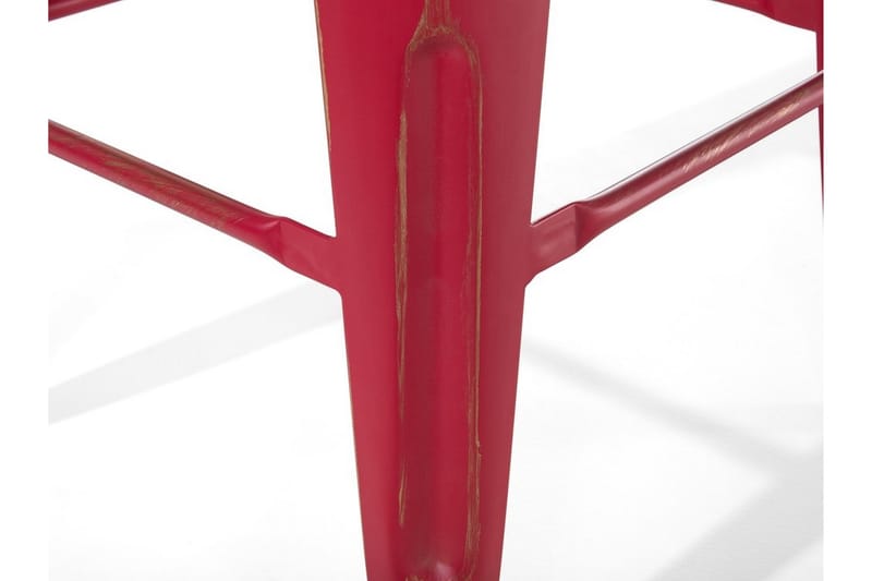 Barkrakk Cabrillo 40 cm - Rød - Barstol