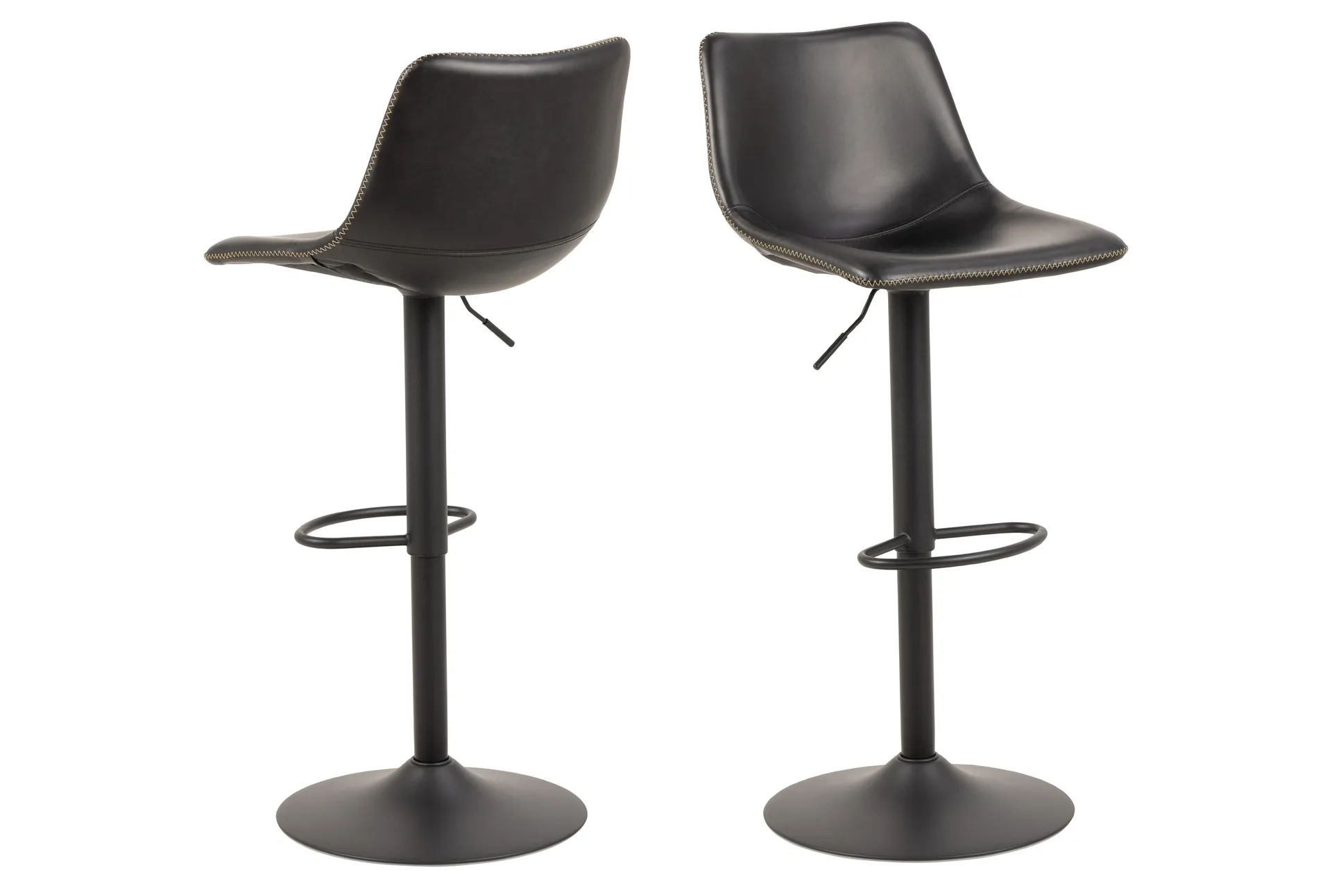 Barkrakk Heceta - Sort - Møbler - Stoler - Barstol