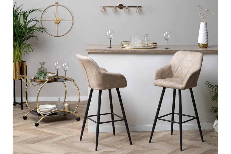 Barstol Darien 41 cm - Beige - Møbler - Stoler - Barstol