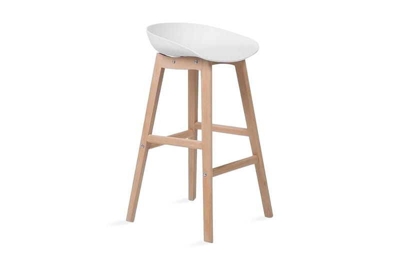 Barstol Micco 47 cm - Hvit - Møbler - Stoler - Barstol