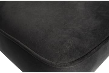 Bastien Barstol 80 cm - Fløyel/Svart - Møbler - Stoler - Barstol