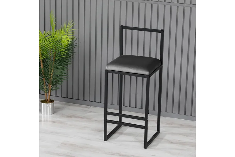 Bitanya Barstol - Mørkegrå - Møbler - Stoler - Barstol