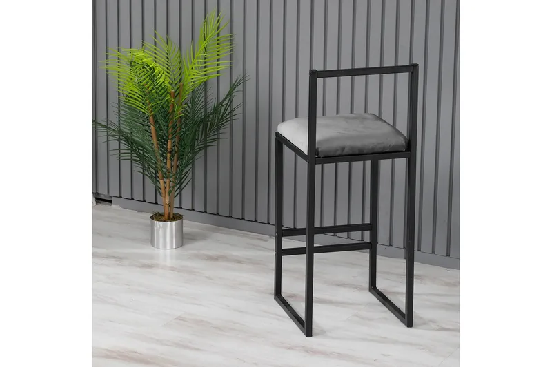 Bitanya Barstol - Mørkegrå - Møbler - Stoler - Barstol