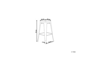 Cabrillo Barkrakk 36 cm - Møbler - Stoler - Barstol