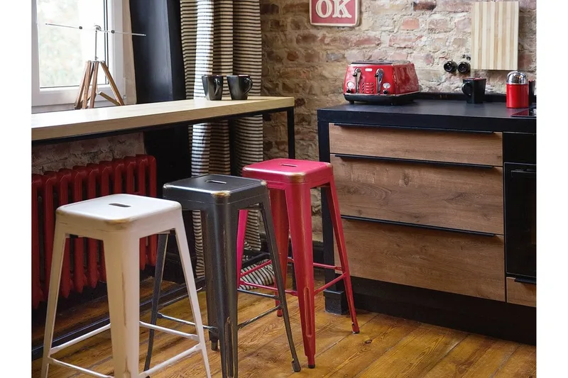 Cabrillo Barstol 36 cm - Svart - Møbler - Stoler - Barstol