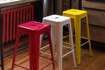 Cabrillo Barstol 42 cm - Gul - Møbler - Stoler - Barstol