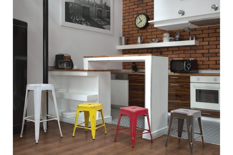 Cabrillo Barstol 42 cm - Svart - Møbler - Stoler - Barstol