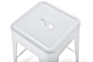 Cabrillo Barstol 44 cm - Hvit - Møbler - Stoler - Barstol