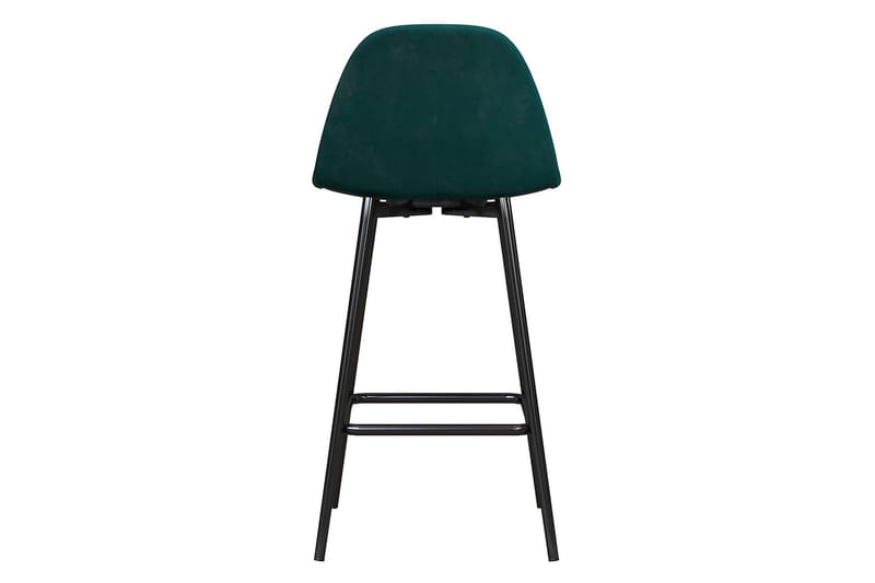 Calvin Barstol Grønn/Fløyel - Dorel Home - Møbler - Stoler - Barstol