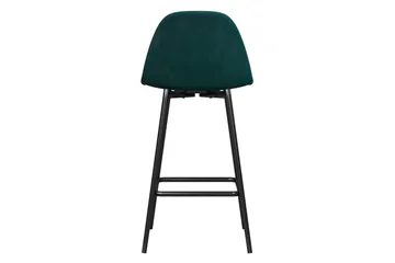 Calvin Barstol Grønn/Fløyel - Dorel Home - Møbler - Stoler - Barstol