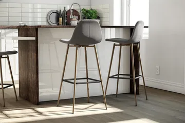 Copley Barstol Mørklingrå - Dorel Home - Møbler - Stoler - Barstol