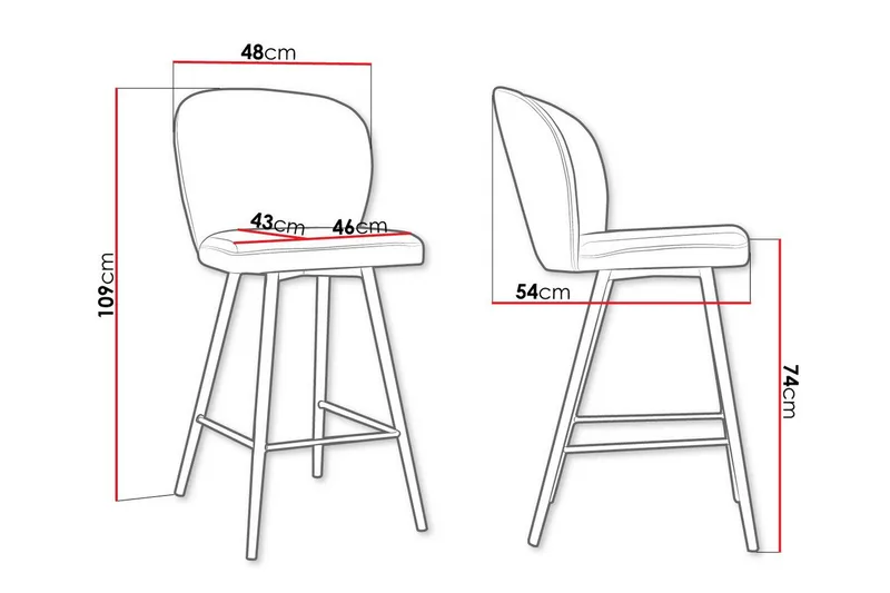Glenarm Barstol - Møbler - Stoler - Barstol