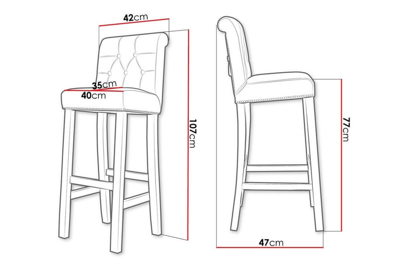 Glenarm Barstol - Møbler - Stoler - Barstol