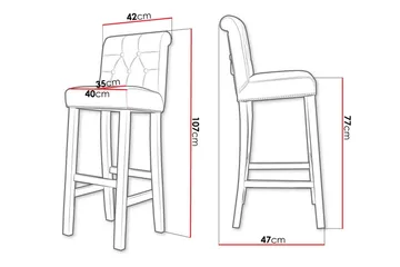 Glenarm Barstol - Møbler - Stoler - Barstol
