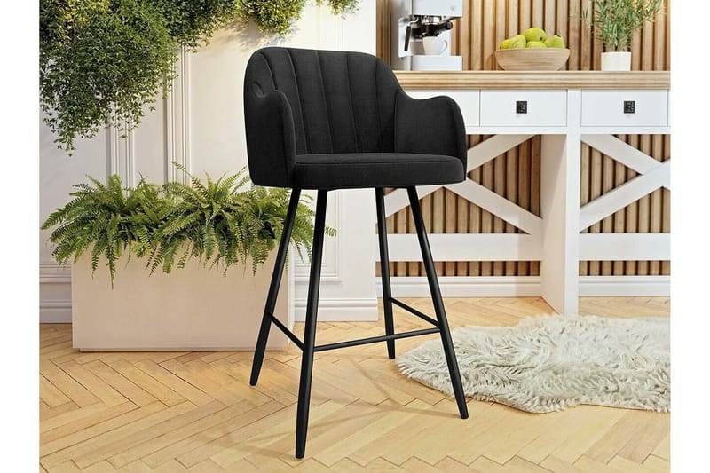 Kintore Barstole - Svart - Møbler - Stoler - Barstol