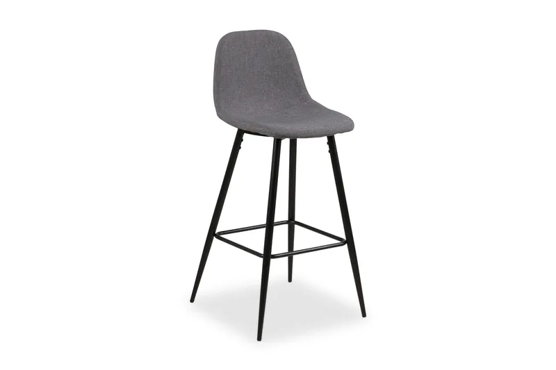 Lilyra Barstol, Lysegrå/Svart