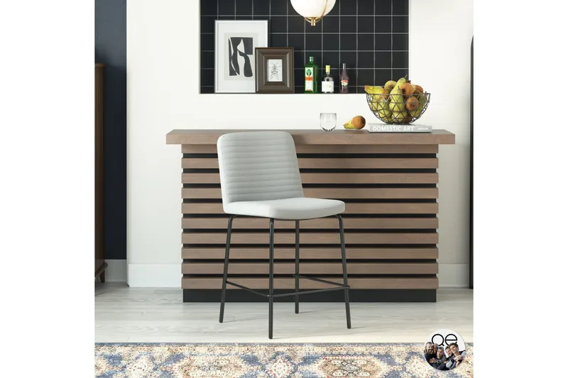 Marika Barstol - Grå - Møbler - Stoler - Barstol