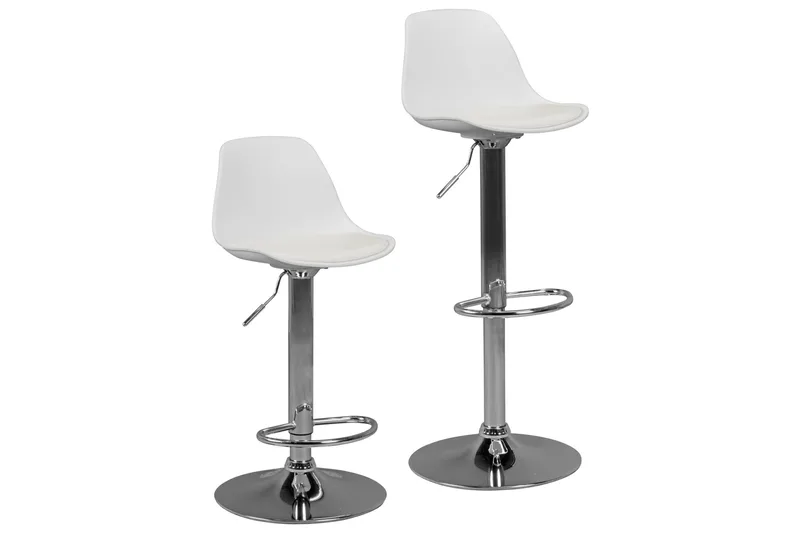 Mateel Barstol - Hvit - Møbler - Stoler - Barstol