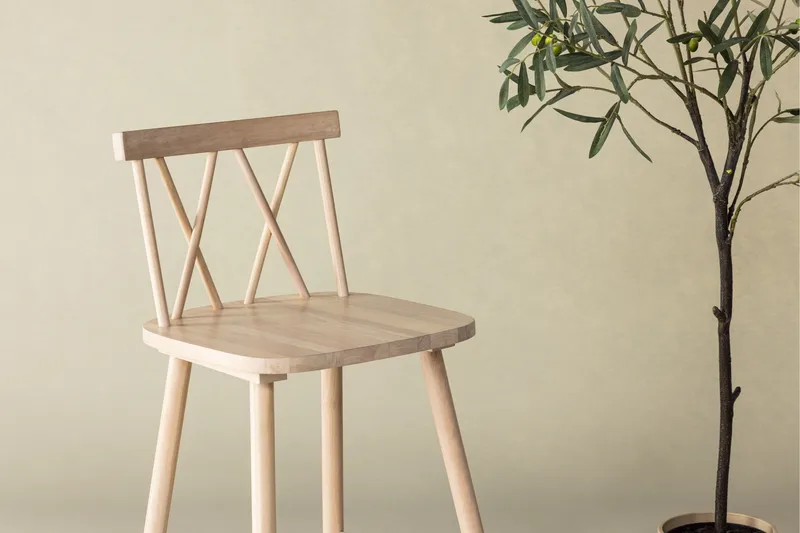 Moll öström Barstol 90 cm - Whitewash - Møbler - Stoler - Barstol