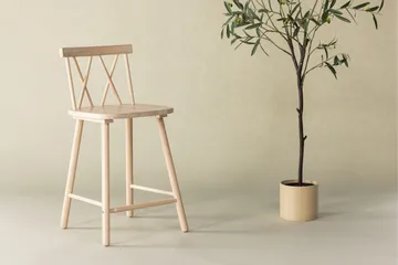 Mollöström Barstol 90 cm - Whitewash - Møbler - Stoler - Barstol