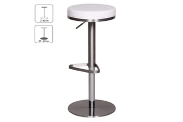 Norsen Barstol - Hvit - Møbler - Stoler - Barstol