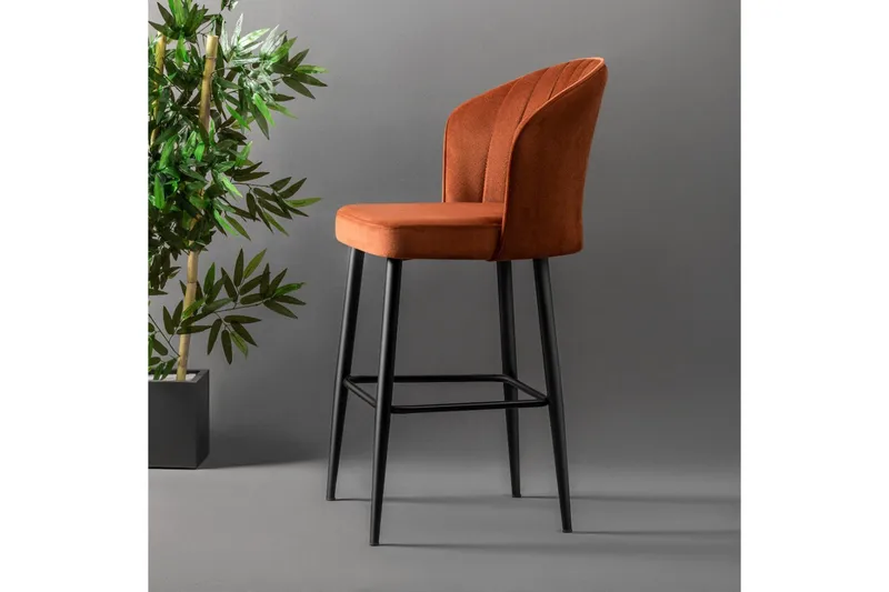 Rubi Barstol - Red - Møbler - Stoler - Barstol