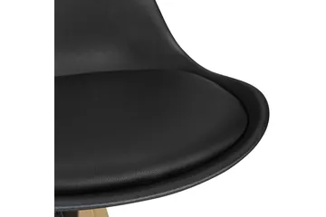 Sarkbank Barstolar 2-pk - Svart/Brun - Møbler - Stoler - Barstol