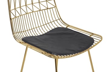 Set med 2 barstolar PRESTON Metall Guld 48cm - Gull - Møbler - Stoler - Barstol