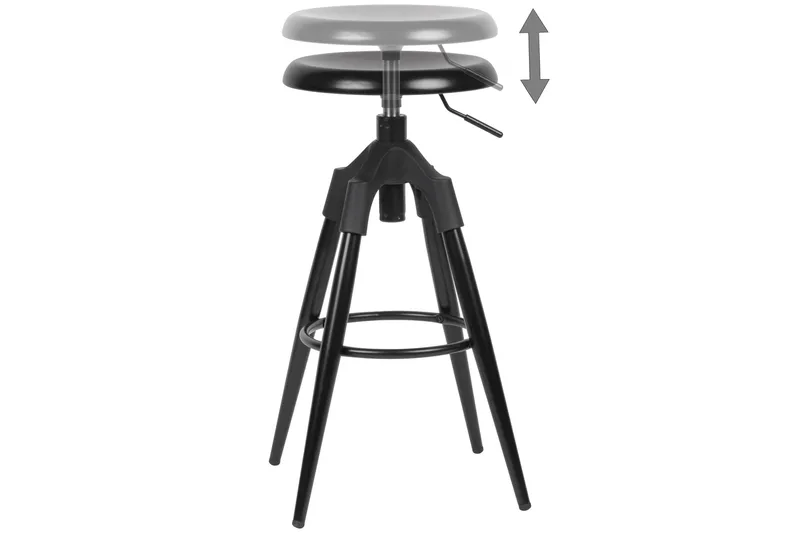 Vabensted Barstol - Svart - Møbler - Stoler - Barstol