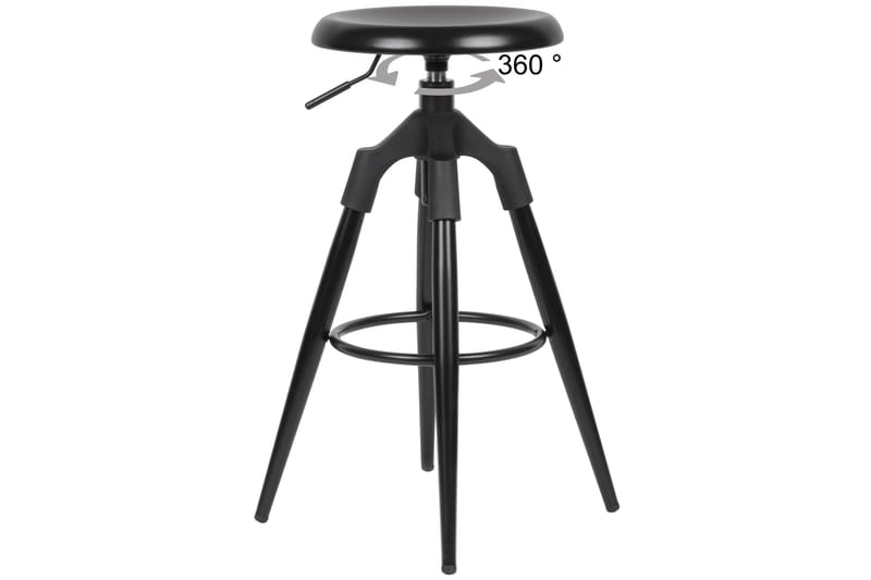 Vabensted Barstol - Svart - Møbler - Stoler - Barstol