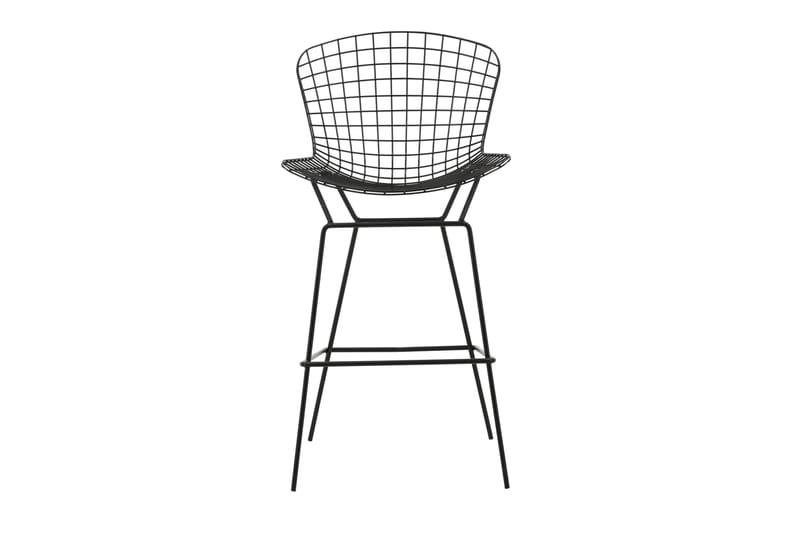 Yuma Barstol Svart - Venture Home - Møbler - Stoler - Barstol