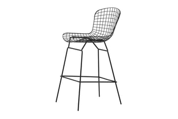 Yuma Barstol Svart - Venture Home - Møbler - Stoler - Barstol