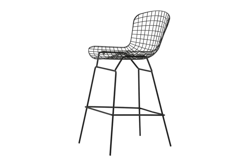 Yuma Barstol Svart - Venture Home - Møbler - Stoler - Barstol