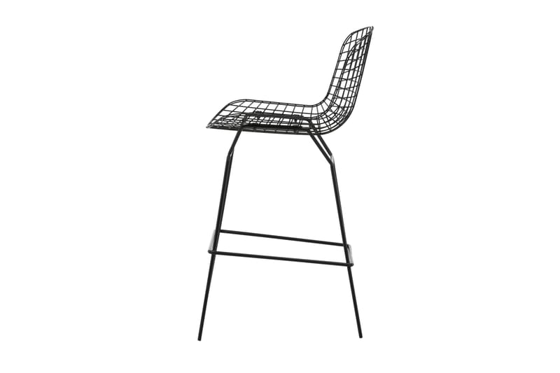 Yuma Barstol Svart - Venture Home - Møbler - Stoler - Barstol