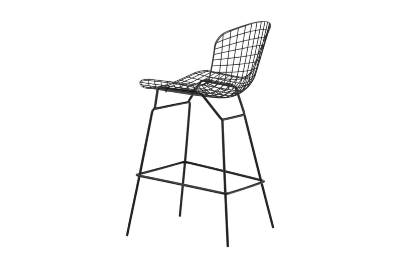 Yuma Barstol Svart - Venture Home - Møbler - Stoler - Barstol
