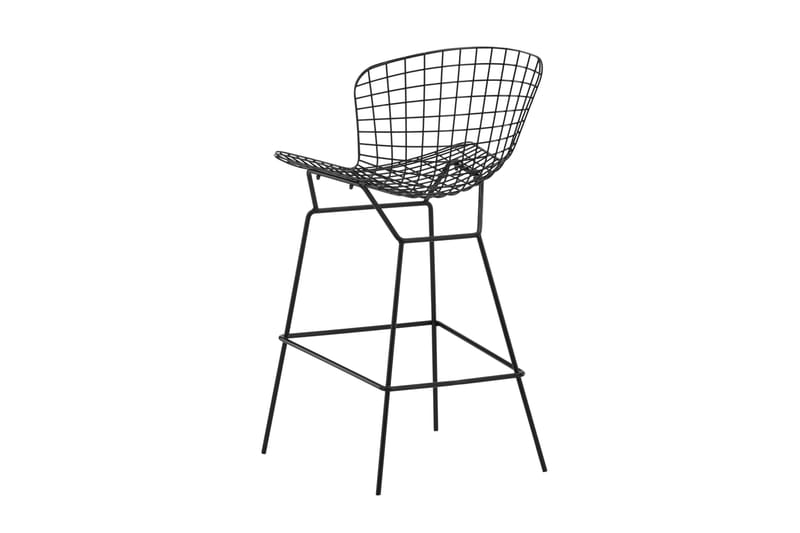 Yuma Barstol Svart - Venture Home - Møbler - Stoler - Barstol