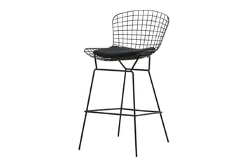 Yuma Barstol Svart - Venture Home - Møbler - Stoler - Barstol