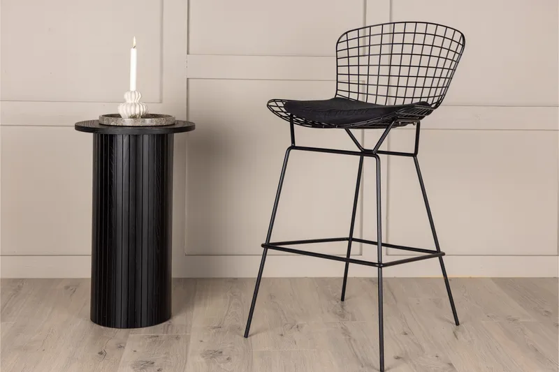 Yuma Barstol Svart - Venture Home - Møbler - Stoler - Barstol