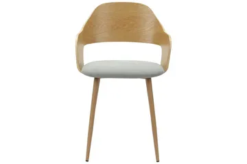 Belle Karmstol - Grå - Møbler - Stoler - Spisestuestoler & kjøkkenstoler