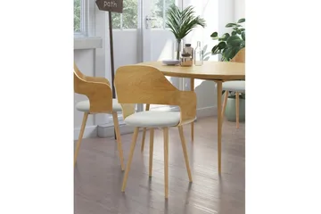 Belle Karmstol - Grå - Møbler - Stoler - Spisestuestoler & kjøkkenstoler