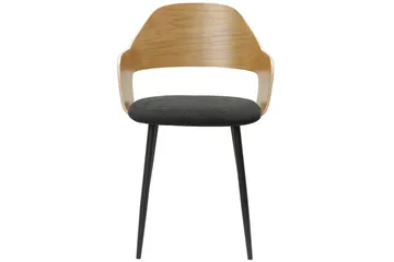 Belle Karmstol - Svart - Møbler - Stoler - Spisestuestoler & kjøkkenstoler