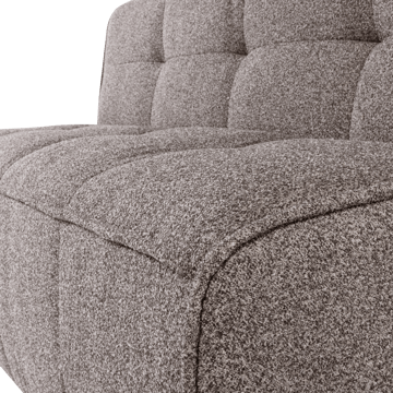 2-seters sofa Cluster - Mellombrun - Møbler - Stoler - Benk - Benk med ryggstøtte