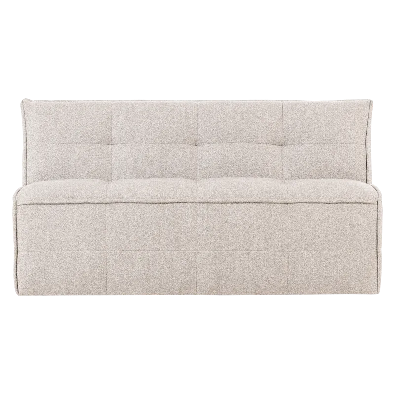 2-seters sofa Cluster - Sand - Møbler - Stoler - Benk - Benk med ryggstøtte