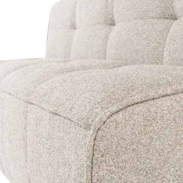 2-seters sofa Cluster - Sand - Møbler - Stoler - Benk - Benk med ryggstøtte
