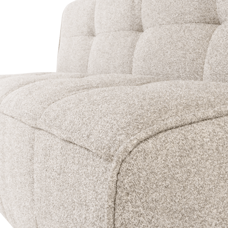 2-seters sofa Cluster - Sand - Møbler - Stoler - Benk - Benk med ryggstøtte