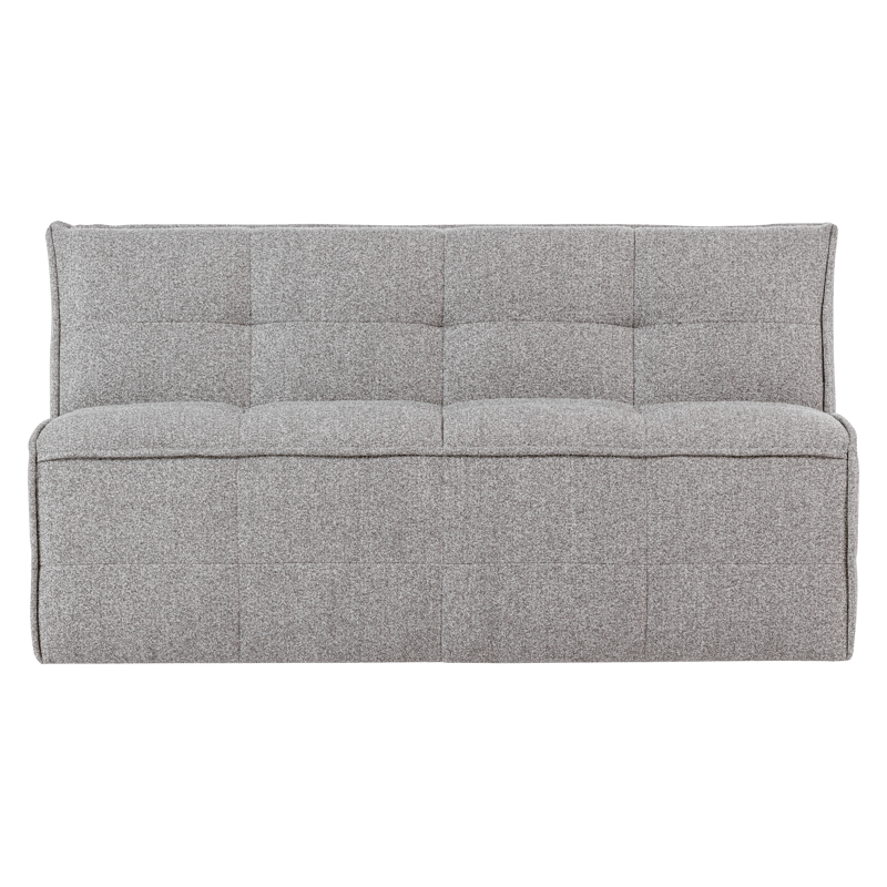 2-seters sofa Cluster - Varmgrå - Møbler - Stoler - Benk - Benk med ryggstøtte